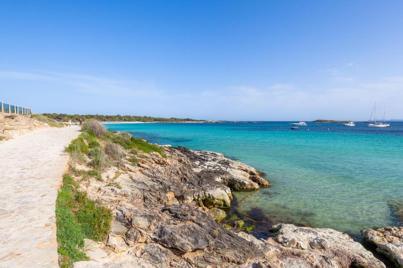 Ses Salines Cottage With Private Pool And Barbecue Extérieur photo
